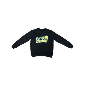 Black Scrub Daddy Crewneck Sweatshirt | scrubdaddy Selection | Scrubdaddystart D0DF