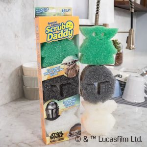 Scrub Daddy Mandalorian 3 Count Sponge Set | scrubdaddy Selection | Scrubdaddystart FB7A