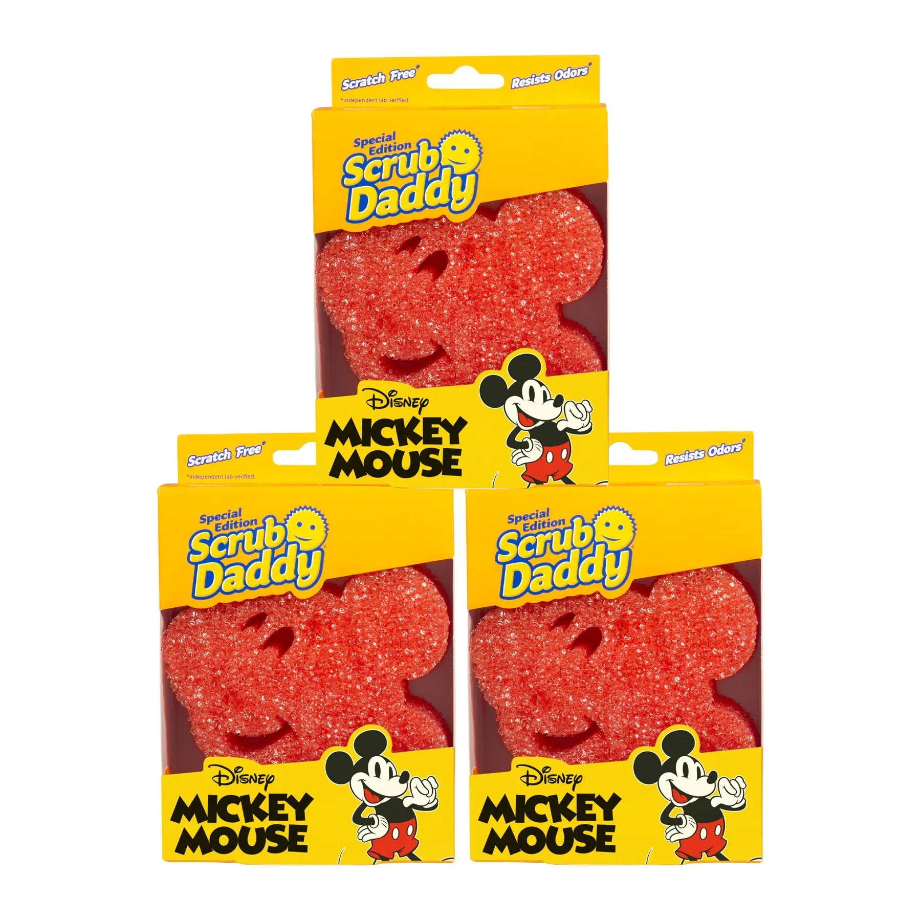 Disney Scrub Daddy Mickey Mouse (3ct) | scrubdaddy Selection | Scrubdaddystart 669A