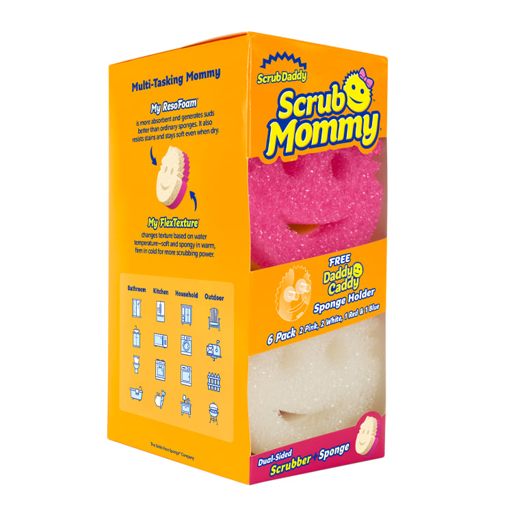 Scrub Mommy 6 Count with Free Daddy Caddy | scrubdaddy Selection | Scrubdaddystart 23BD - Image 3