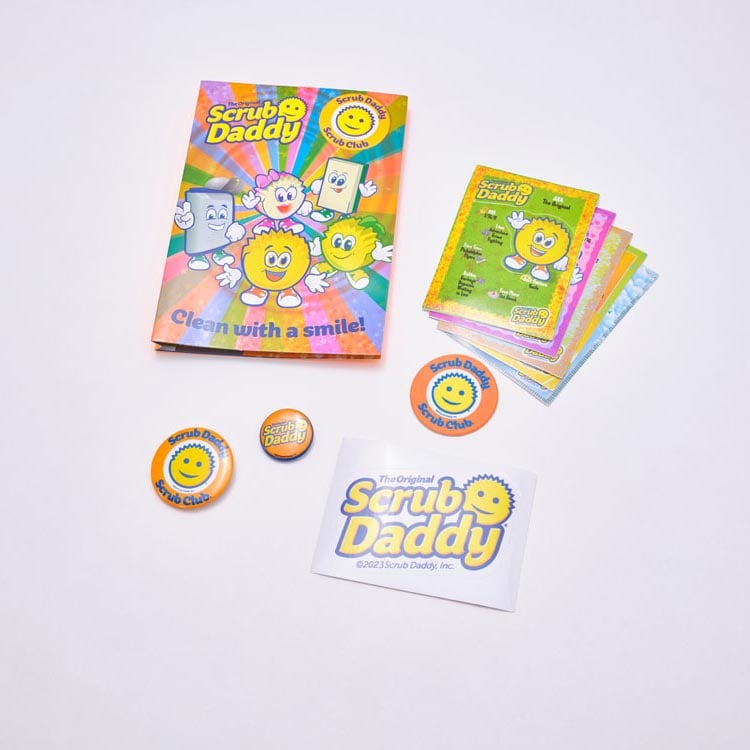 Scrub Club Sticker Book | scrubdaddy Selection | Scrubdaddystart A2EF