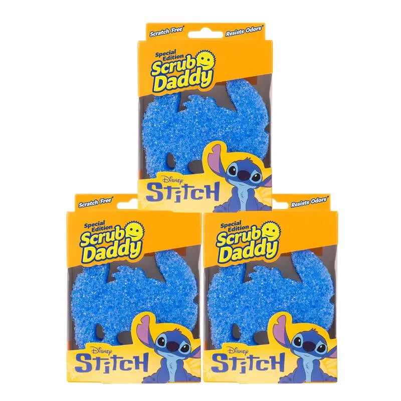 Scrub Daddy Disney Stitch 3ct Sponge Set | scrubdaddy Selection | Scrubdaddystart BE53