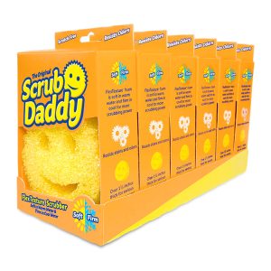 Scrub Daddy Original Scrubber and Sponge – 6 count | scrubdaddy Selection | Scrubdaddystart 1586