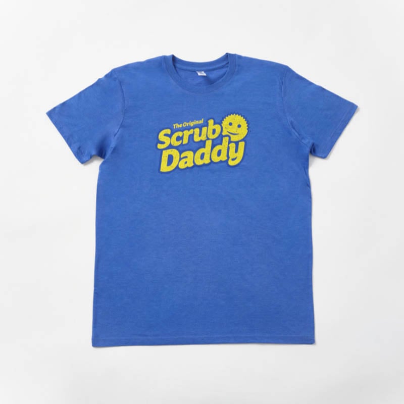 Scrub Daddy Blue T-Shirt | scrubdaddy Selection | Scrubdaddystart A820