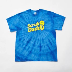 Adult Tee in Tie-Dye (Blue) | scrubdaddy Selection | Scrubdaddystart 0C44