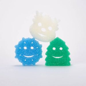 Scrub Daddy Winter Shapes (3ct) | scrubdaddy Selection | Scrubdaddystart D46F